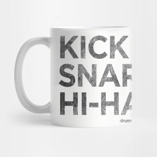 Kick, Snare, Hi-Hat Mug